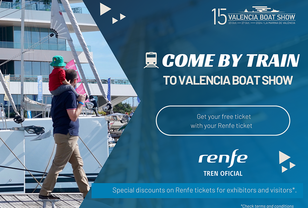 Renfe invites you to the Valencia Boat Show