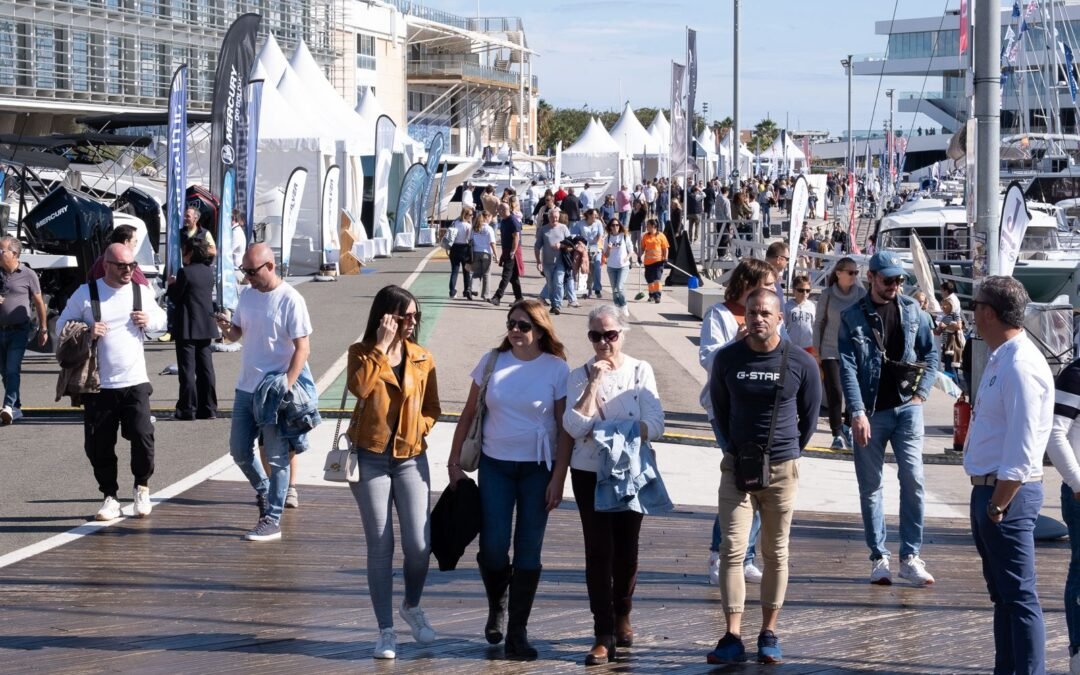 Más de 9000 visitantes en la penúltima jornada del Valencia Boat Show